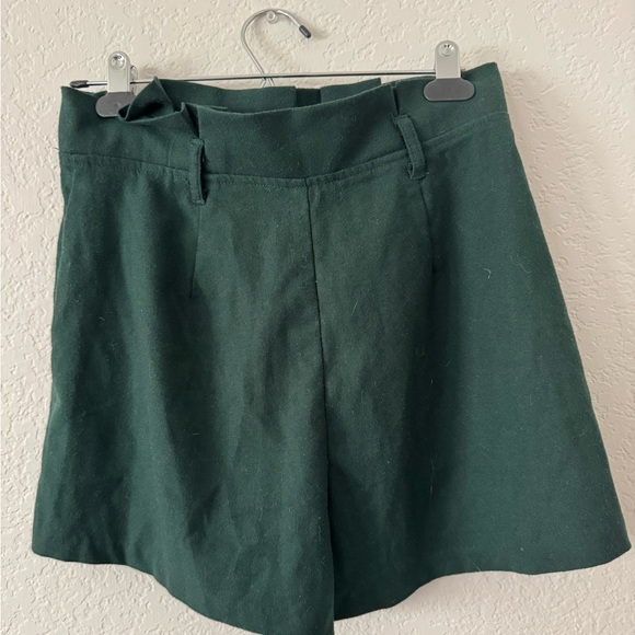 Forever 21 Dark Green High Waist Shorts - Picture 3 of 3
